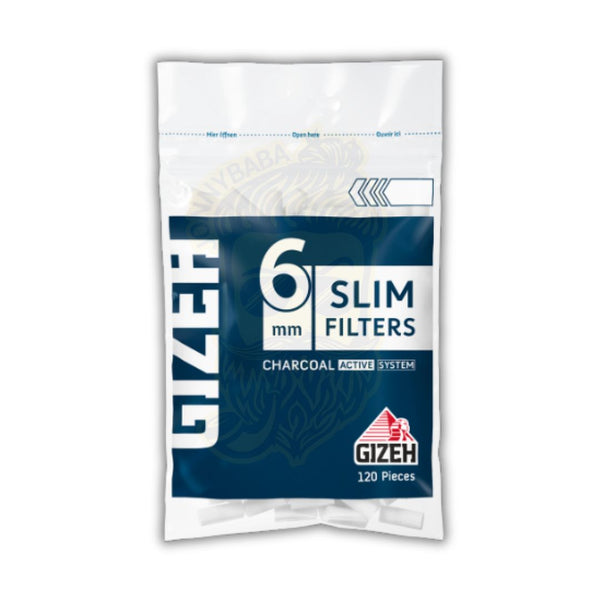 Gizeh Slim Filters Charcoal