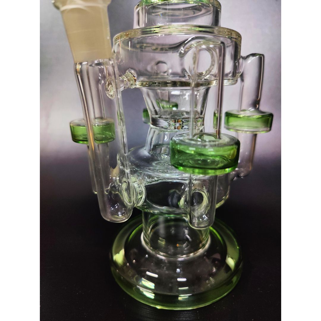 10 inch glass bong zoom view 