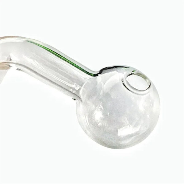 Glass oil burner pipe