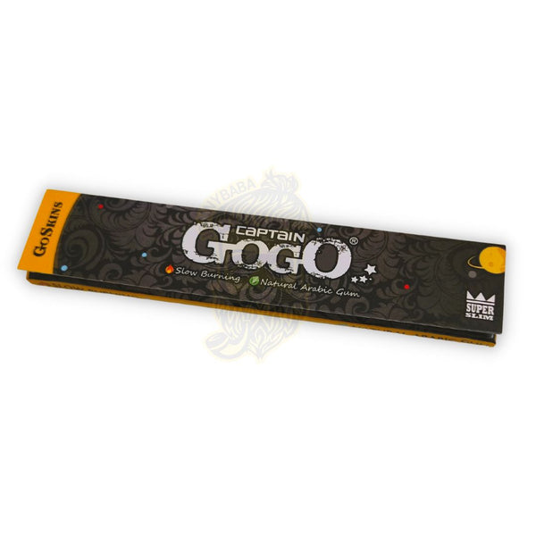 Captain Gogo Super Slim Brown Rolling Paper KS