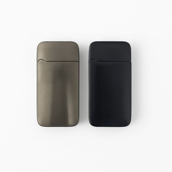 Gunmetal Windproof Jet Flame Pocket Lighter