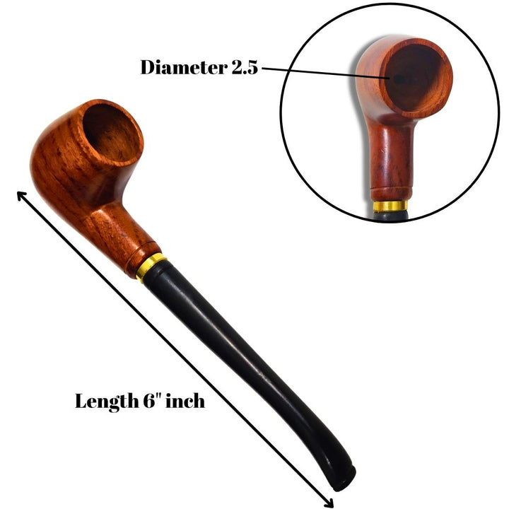 tabacco pipe sizes