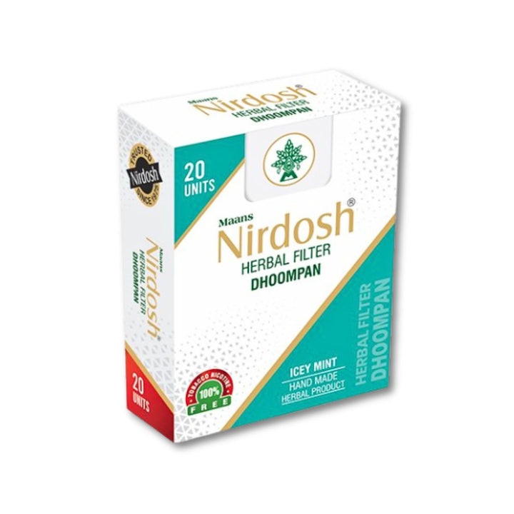 Nirdosh Herbal Filter Dhoompan - Icey Mint