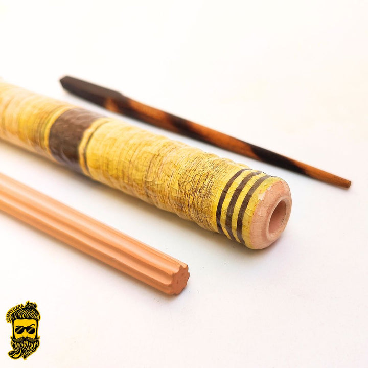Kaseki Italian Chillum Sole Regale with poker