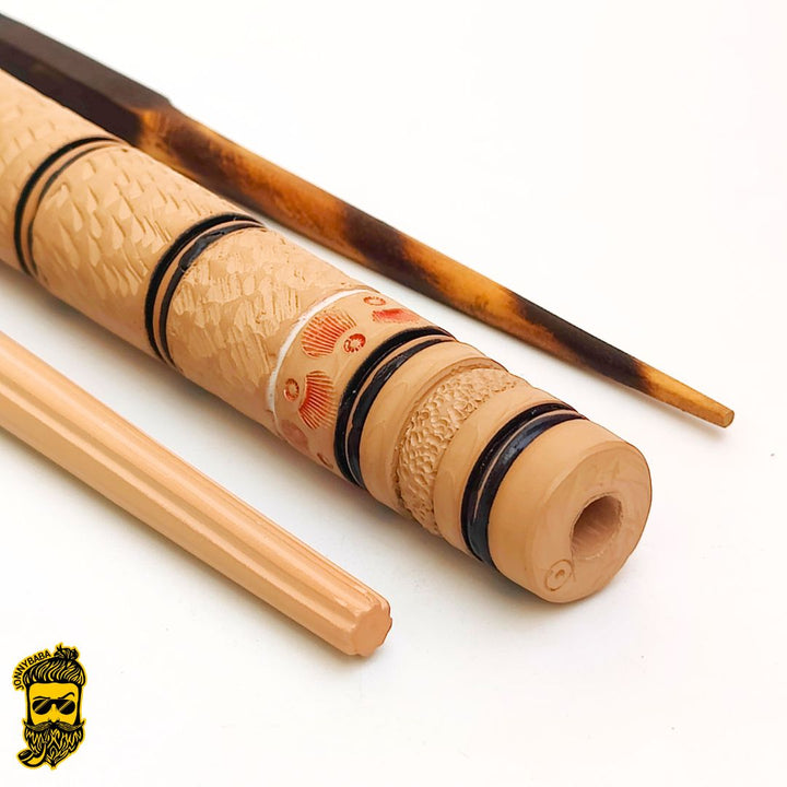kaseki chillum with poker