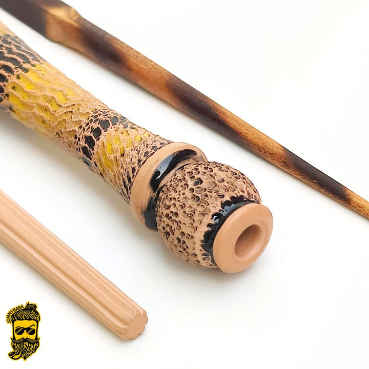 Kaseki Italian Clay Chillum Veleno Dorato