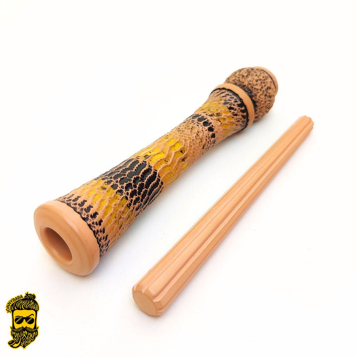 Kaseki Italian Clay Chillum Veleno Dorato online