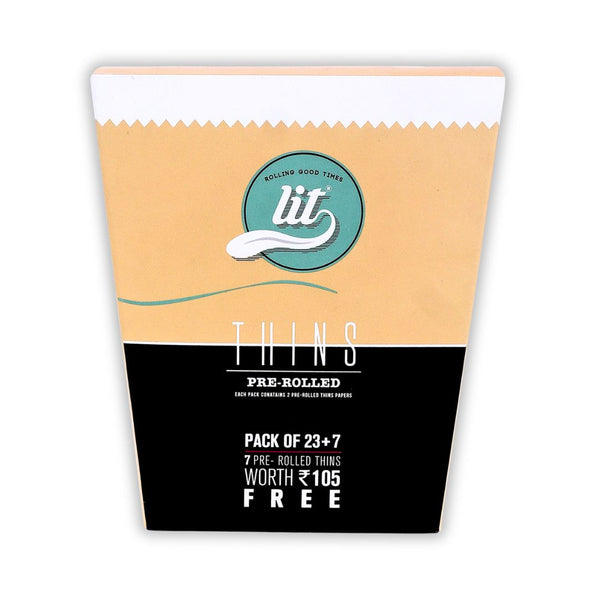 Lit thins slim pre rolled cones available on Jonnybaba Lifestyle