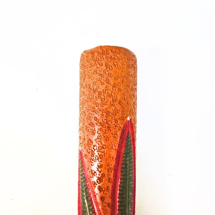 Clay chillum for smoking