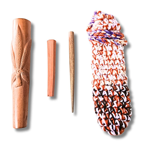 Leaf Clay Chillum - 6 inch