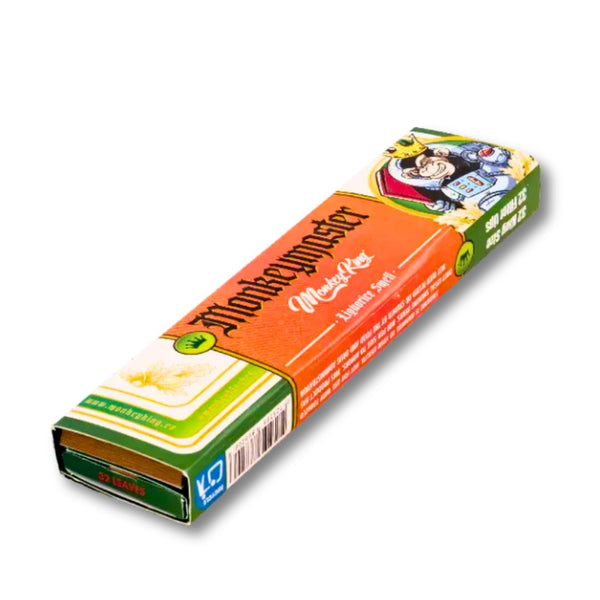 Pack of Monopoly-themed Rolling Paper Kit on a white background