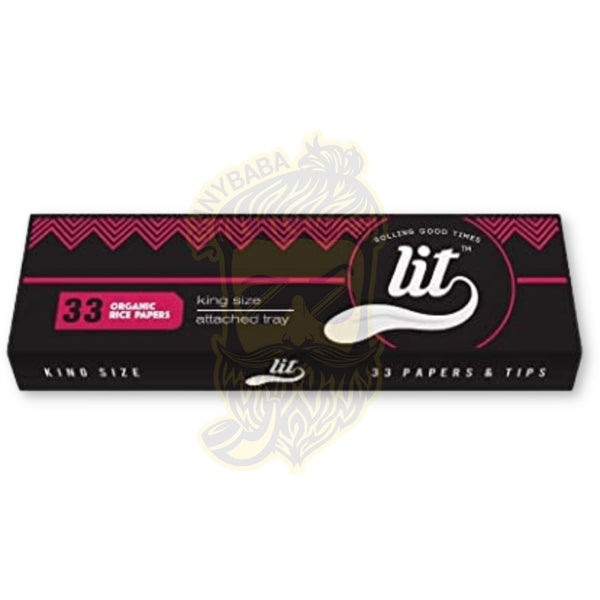 Lit Pro Pack White Rolling Paper - Jonnybaba