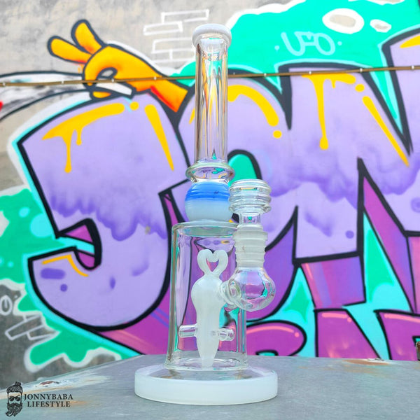 Love & Thunder Percolator Glass Bong ( 12 Inch )