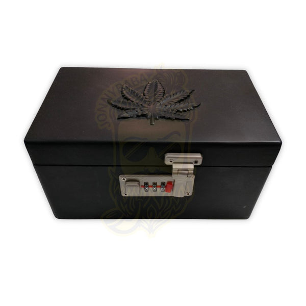 Mary-Jane Wooden Stashbox with Lock 