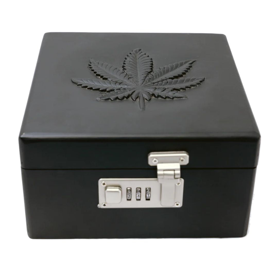 Mary-Jane Wooden Stashbox with Lock