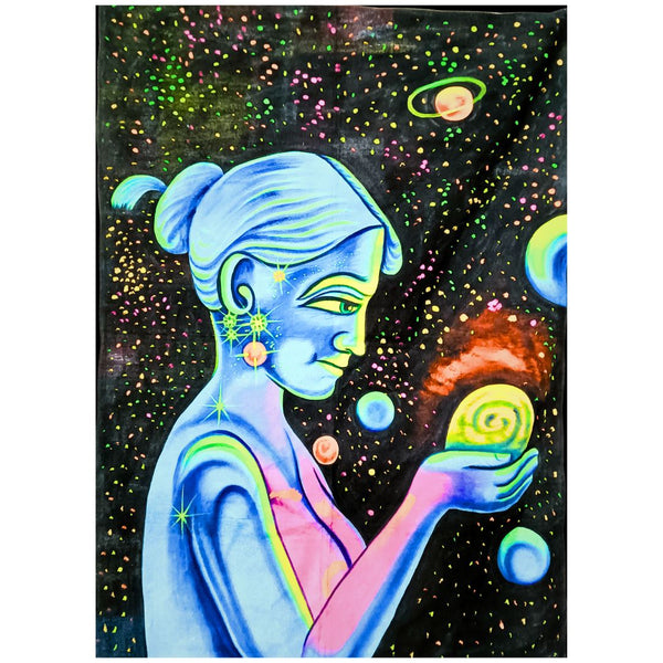 Galactic Girl - Wall Hanging