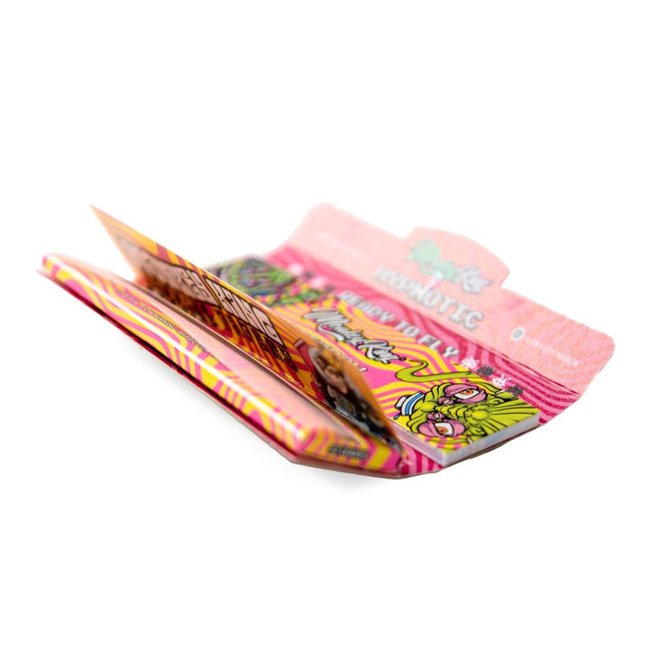 Colorful packaging with cartoon characters on a white background