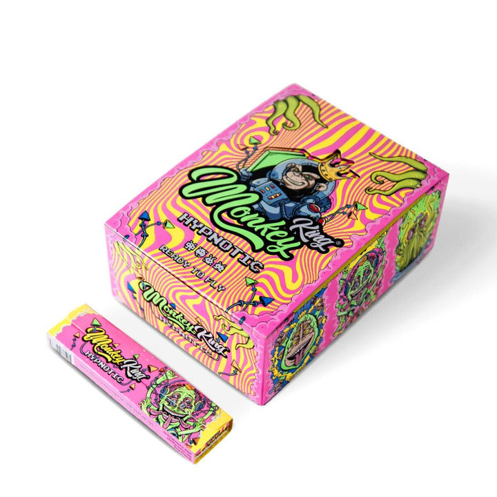 Colorful packaging of Monkey king Hypnotic on a white background
