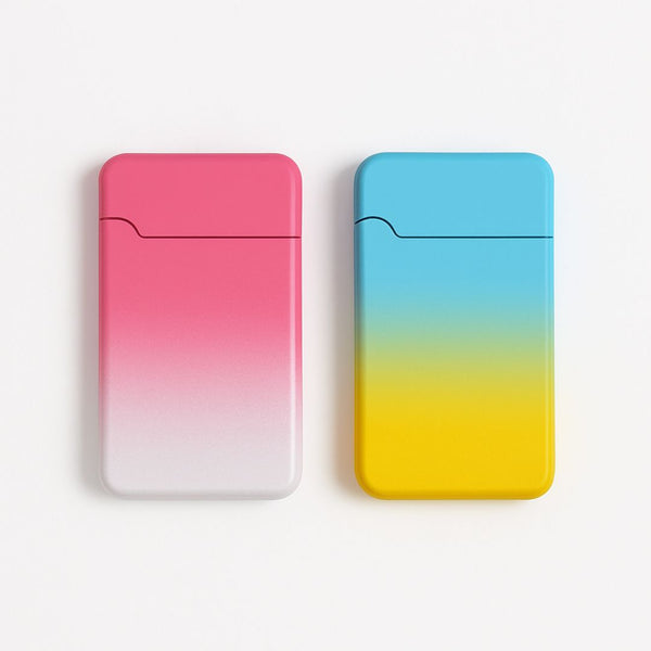 Neon Aura Dual Flame Pocket Lighter