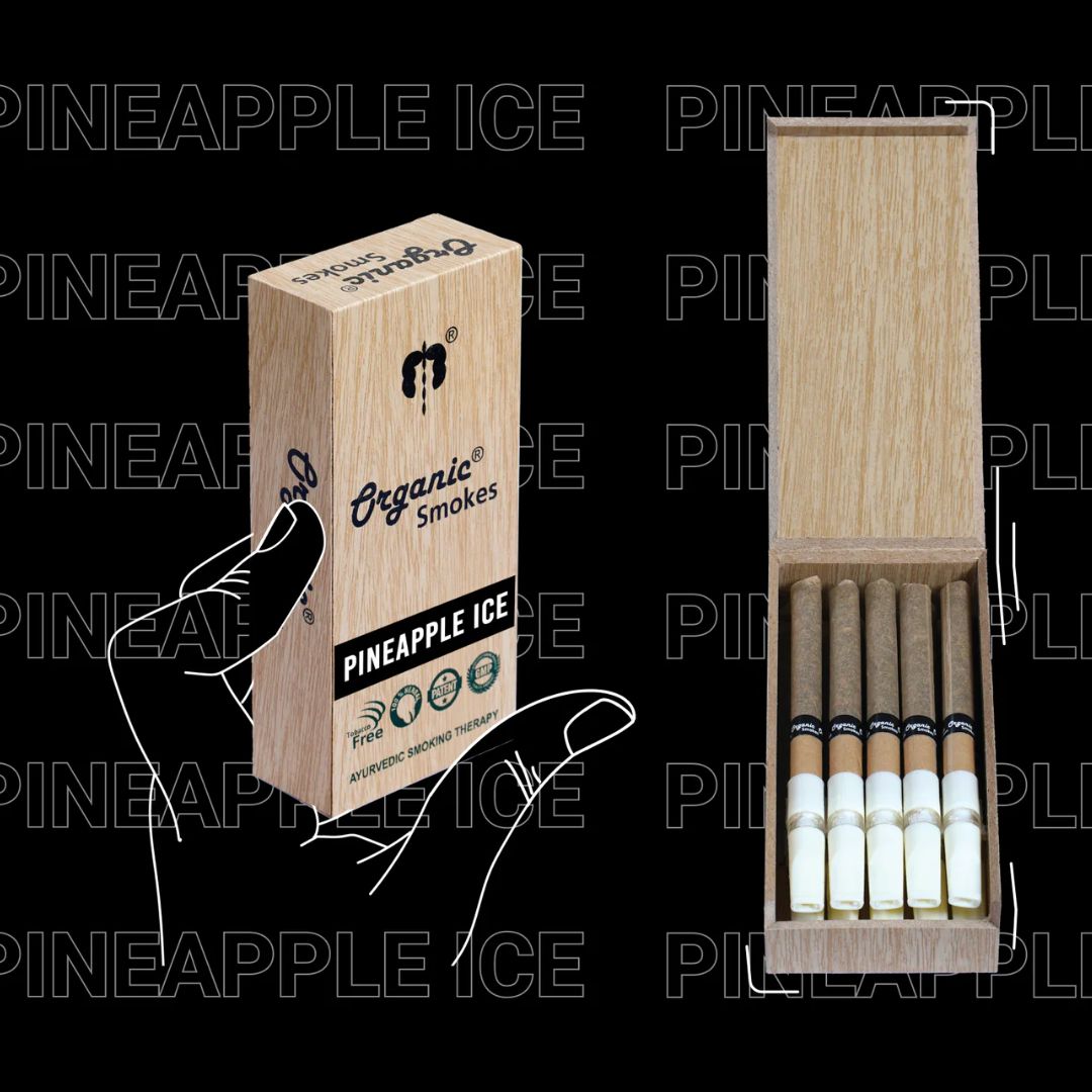 Organic Smokes Cigarillos - Pineapple ice