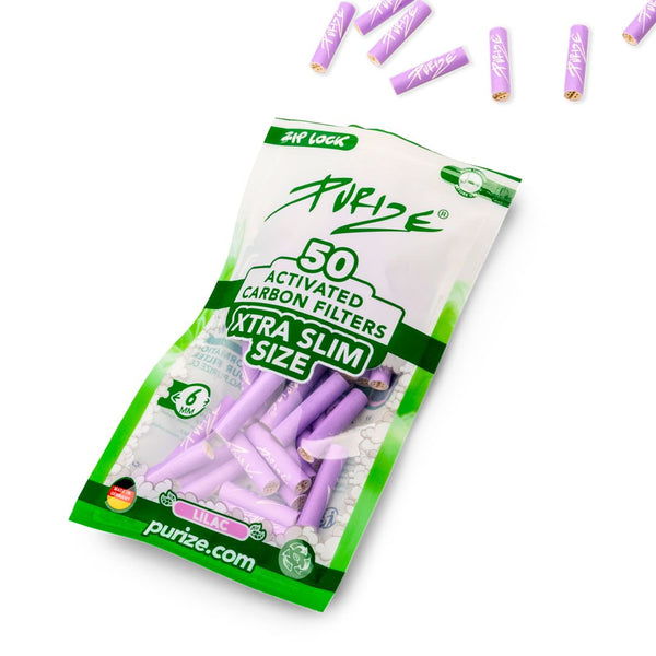 Purize Charcoal Filter LILAC - 50/pack