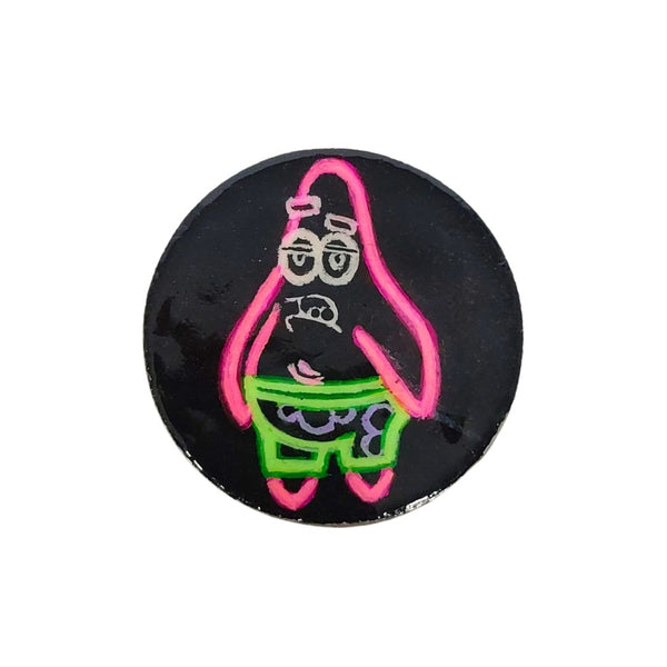 Patrick Star Hand-Painted Metal Grinder – 50mm