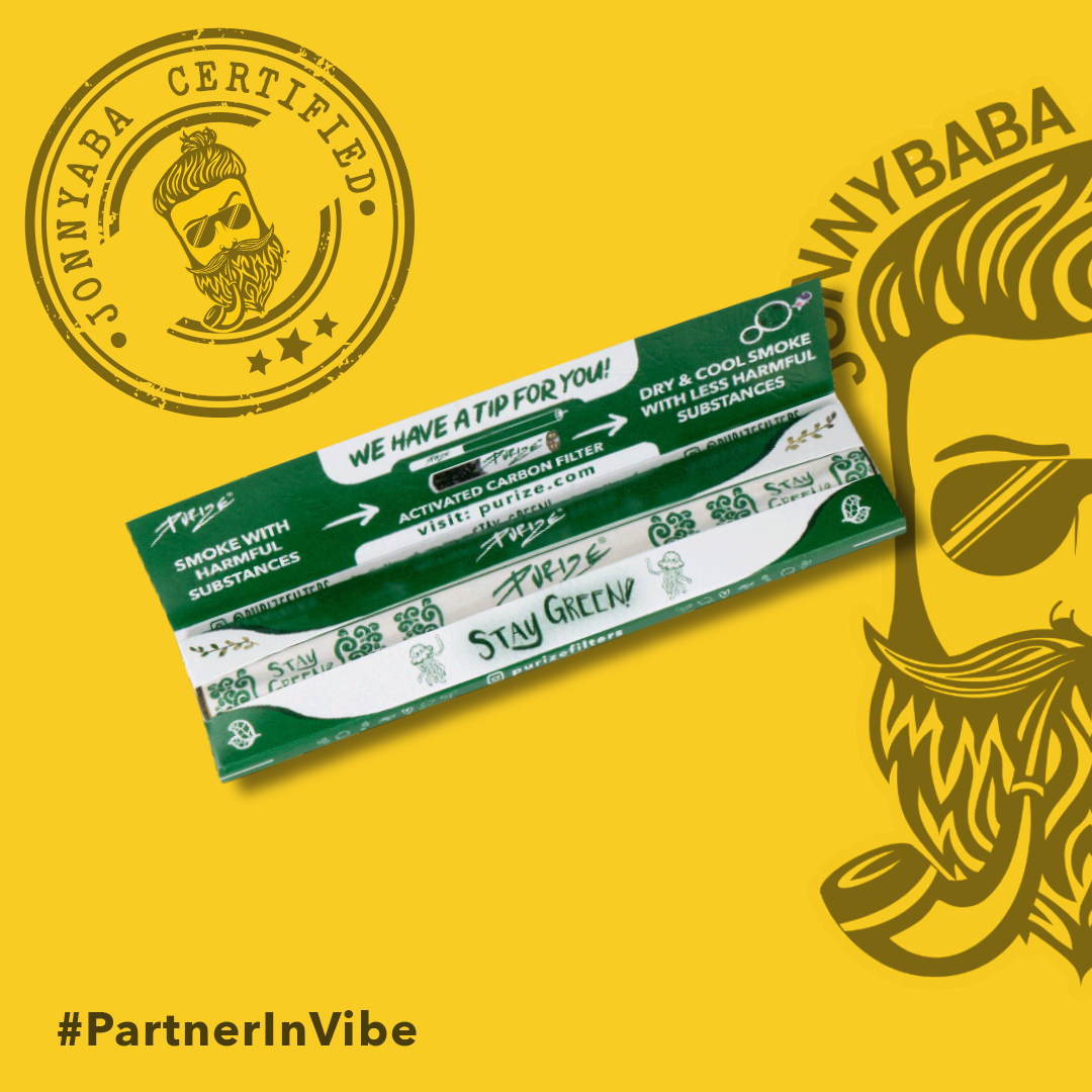 Purize Long Rolling Papers - Unbleached