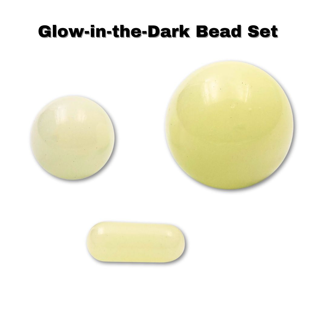 Glow in the dark bead set