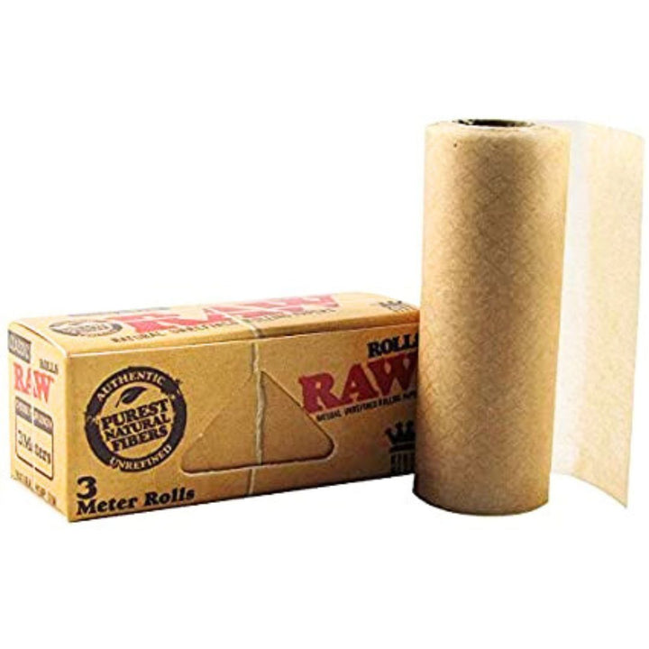 RAW Classic Paper Roll 3 Meter | Unbleached Natural Rolling Paper ...