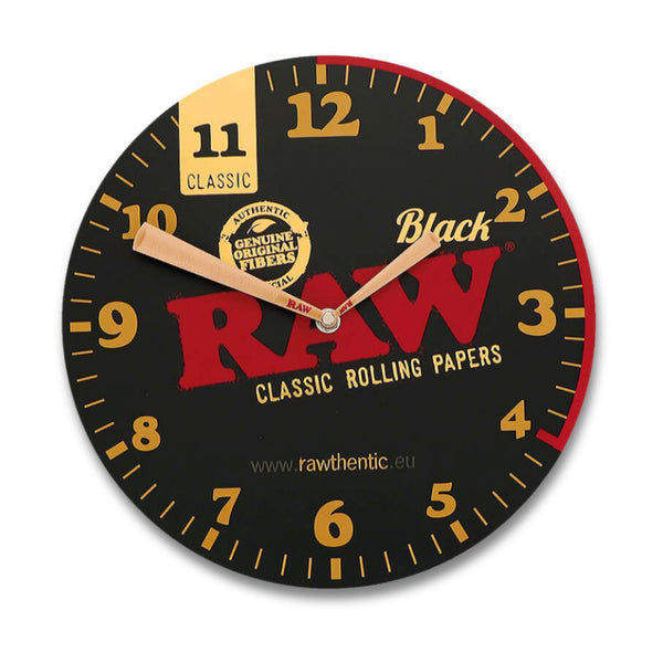 RAW Classic Rolling Papers Wall Clock 