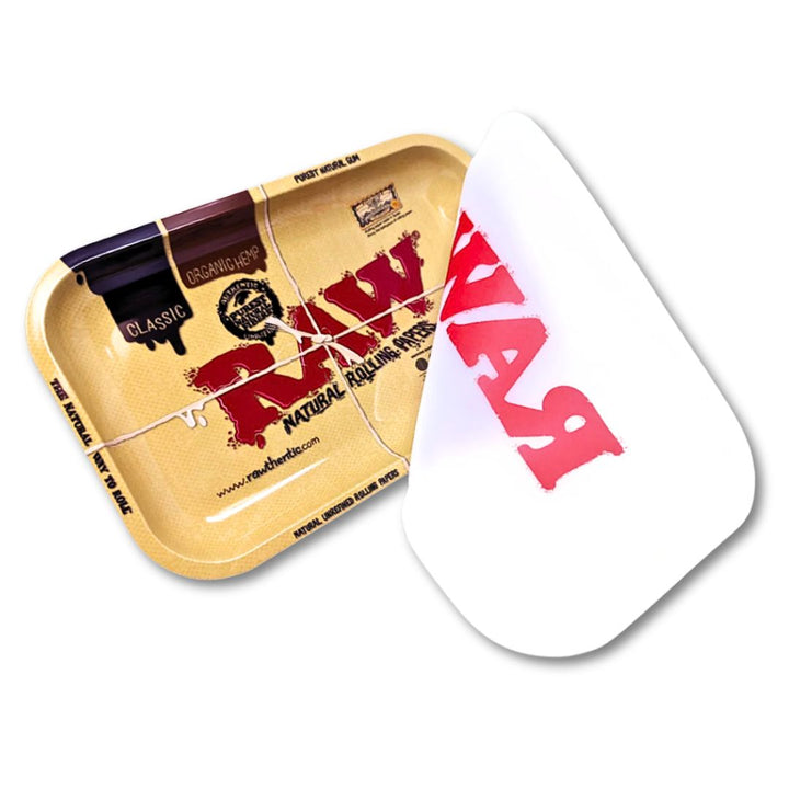 Raw classic rolling tray with silicone cover small price