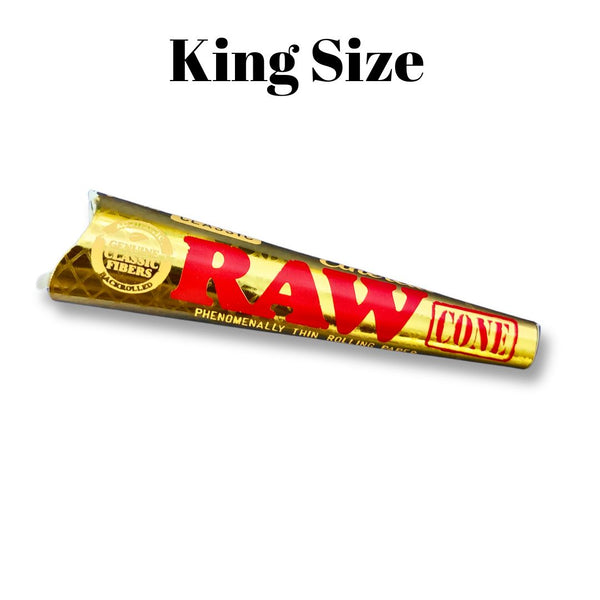 RAW Ethereal Pre-rolled Cones King Size - 3/pack