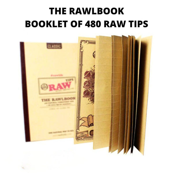 Raw the rawlbook raw classic booklet of 480 filter tips review

