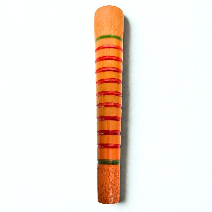 Handmade clay chillum 6 inch india