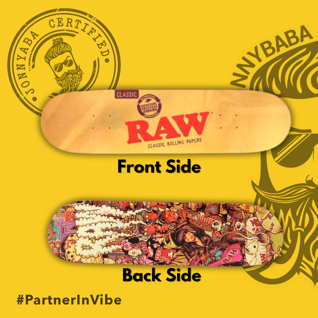 Raw Skateboard Deck classic and japan