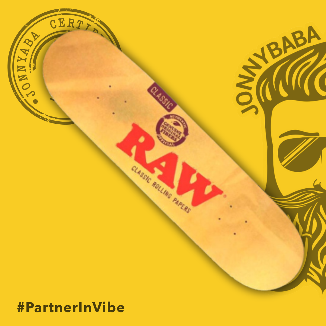 Raw Skateboard Deck classic and japan