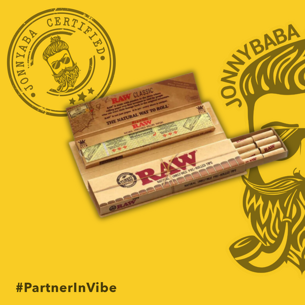 Raw Classic -  Connoisseur King Size Slim (with pre-rolled tips)