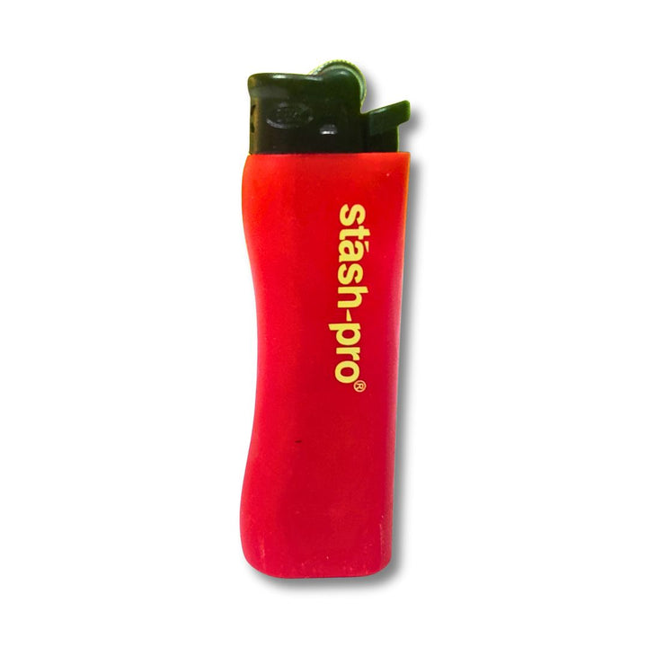 Stash pro Premium flint lighter Red