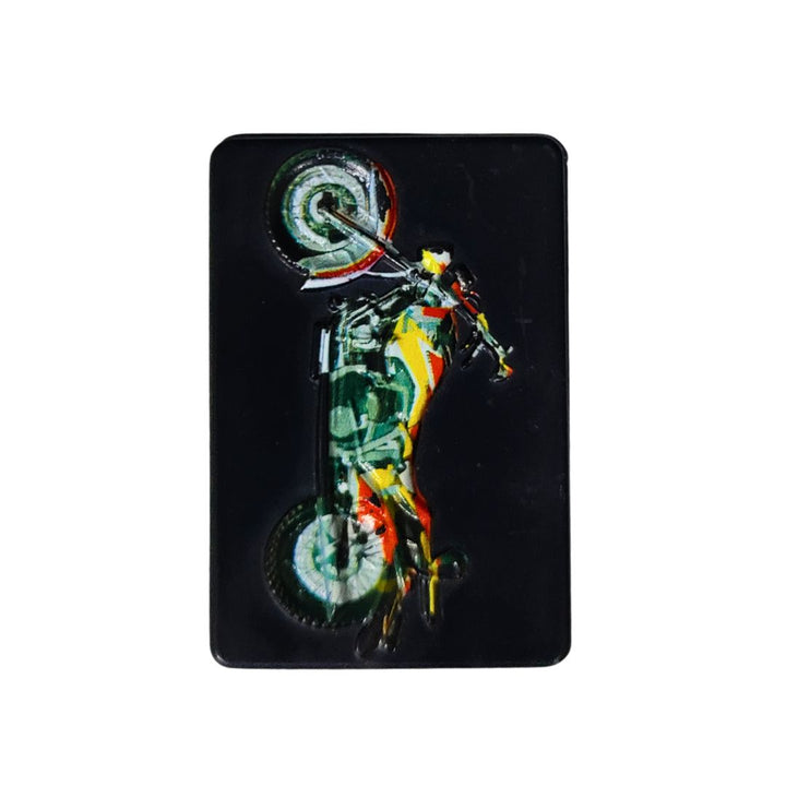 Colorful Bike design on a black background