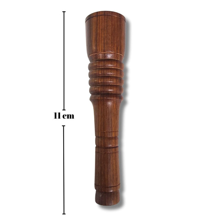 Wooden chillum pipe