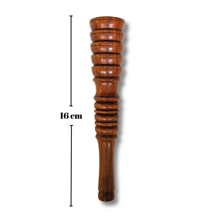 Wooden chillum 6 inch india