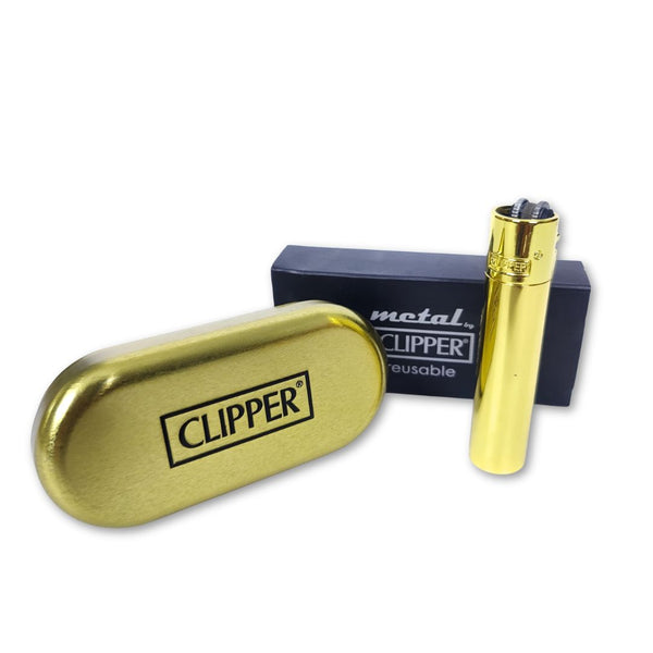 Clipper Metal Golden Lighter