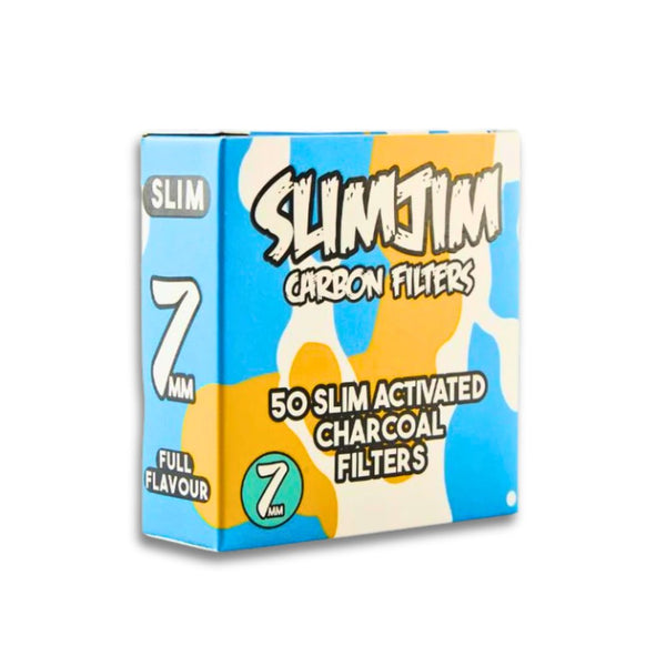 Slimjim Splash Carbon Filters 7MM (Pack of 50)