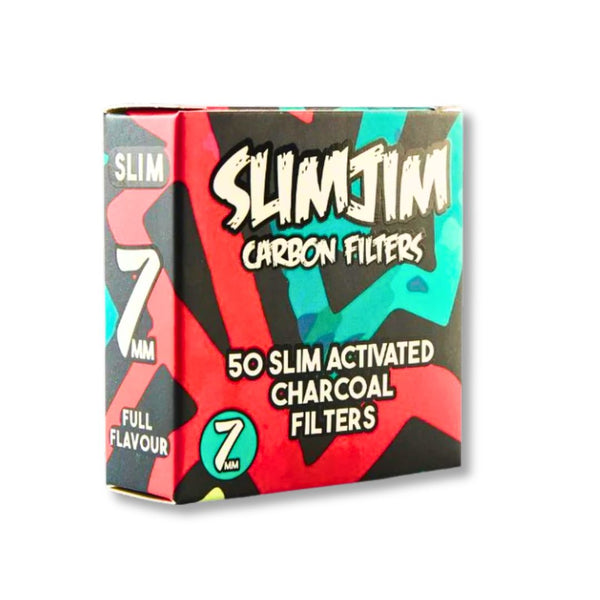 Slimjim Carbon Filters 7MM (Pack of 50)