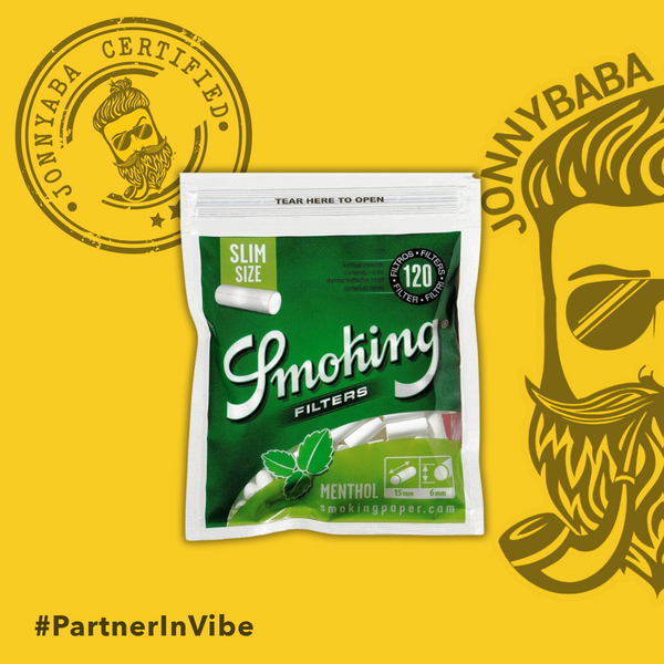 Smoking Filters - Menthol 15x6mm