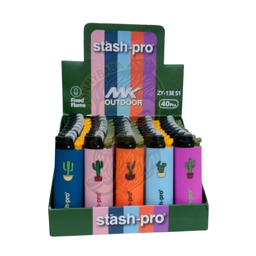 Stash-Pro Flint Lighter ( Cactus )