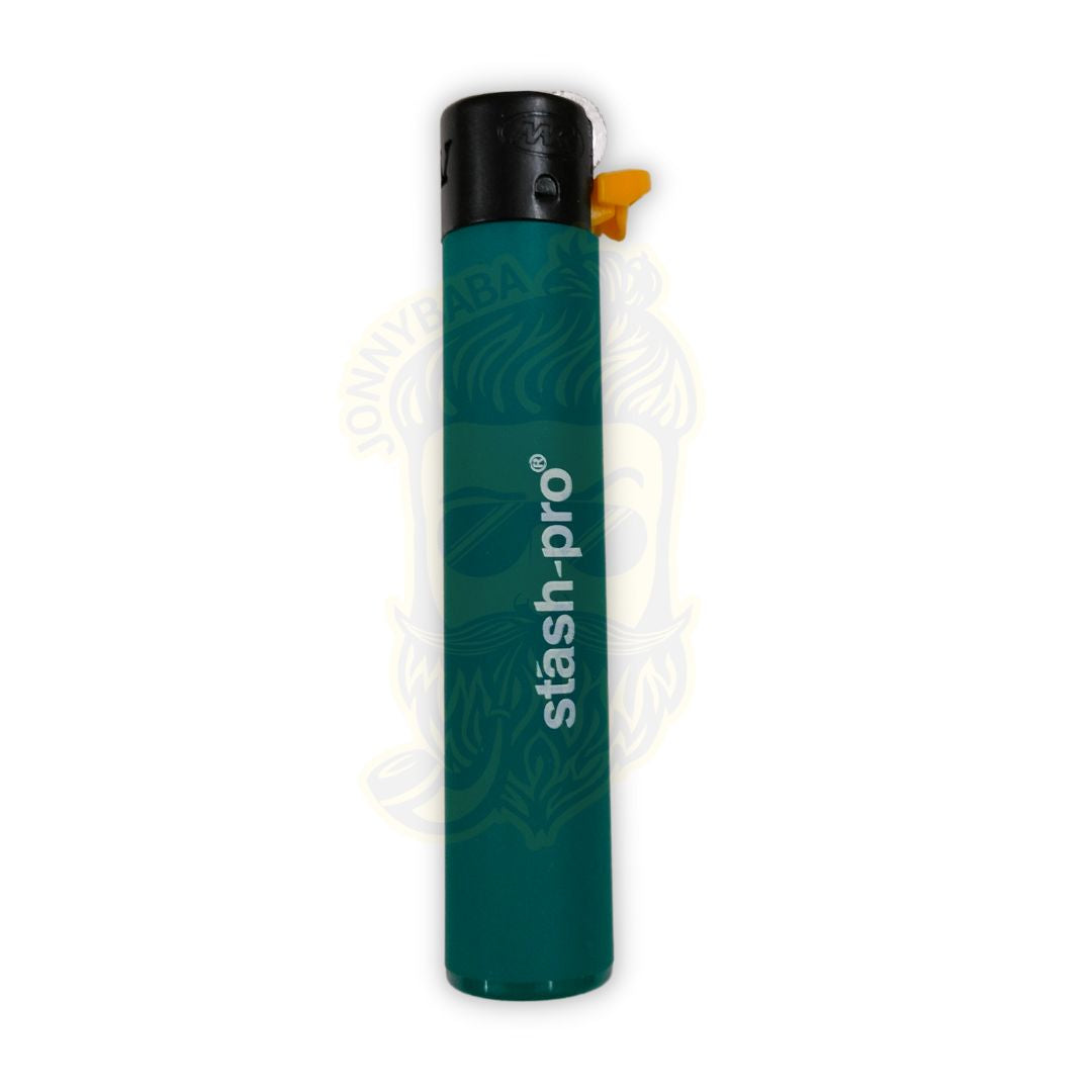 Stash-Pro Slim Flint Lighter green