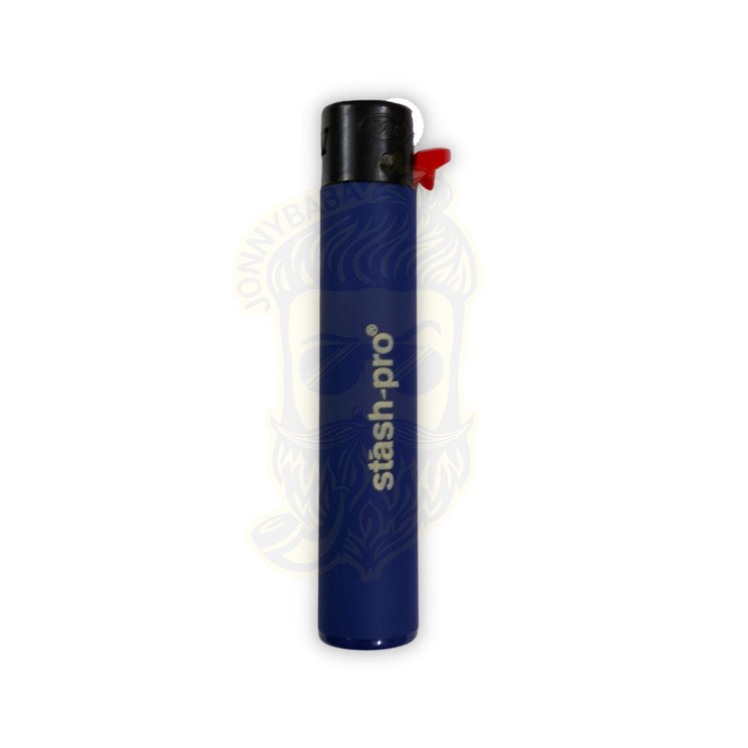 Stash-Pro Slim Flint Lighter blue