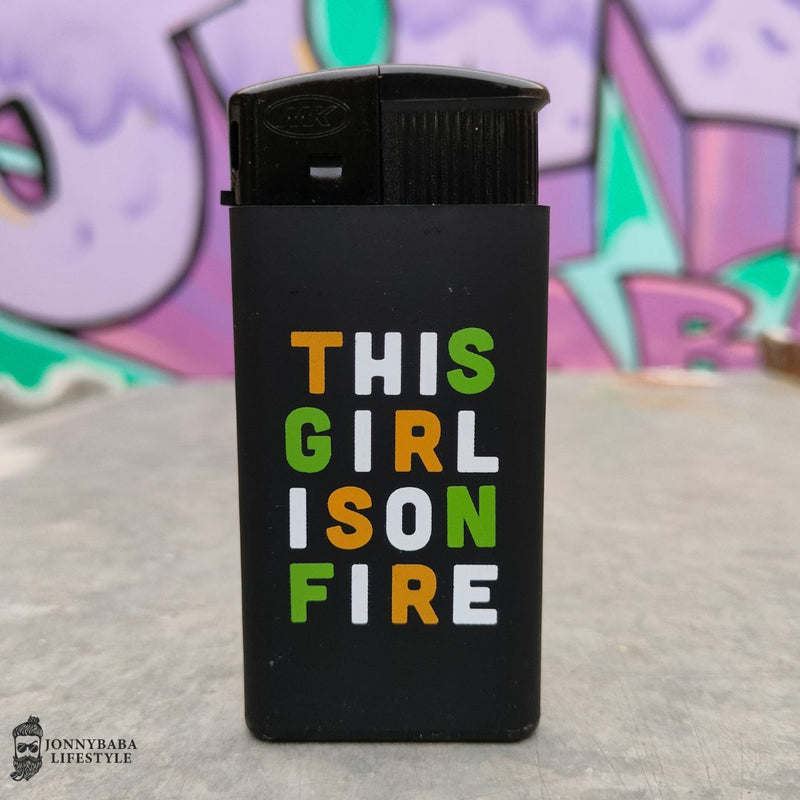 Stash pro slim lighter - this girl is on fire