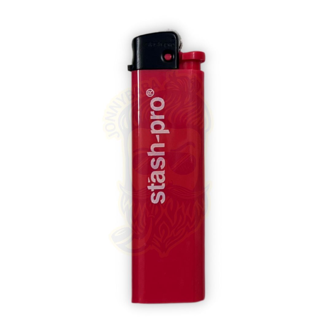 stash pro flint lighter red